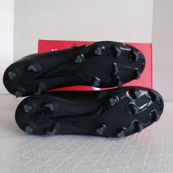 PUMA MEN'S BRAND NEW ULTRA PLAY FIRM GROUND FG BLACK AND ROSE SOCCER CLEATS - Picture 11 of 15